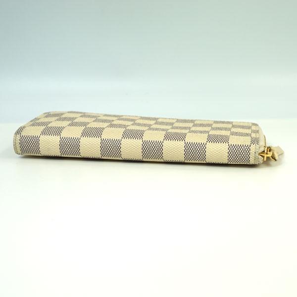 訳ありセール格安 ポルトフォイユ クレマンス ダミエ アズール 中古ab 使用感小 Vuitton レディース ルイ ヴィトン 三つ折り財布 ダミエ アズール N 財布 ファッション小物 鑑定書付 三つ折り財布 Louis 東京リユーストレードセンター