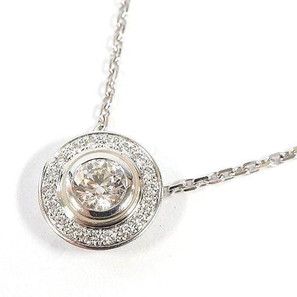 中古sa 極美品 Cartier カルティエ ダムール K18wg ダイヤモンド ネックレス 20223007 20223007 Apre 通販 Yahoo ショッピング