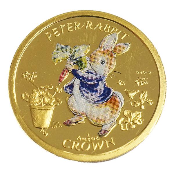 ピーターラビット　1クラウンカラー銀貨(2003年) ピーターラビット 1クラウンカラー銀貨(2003年) ピーター