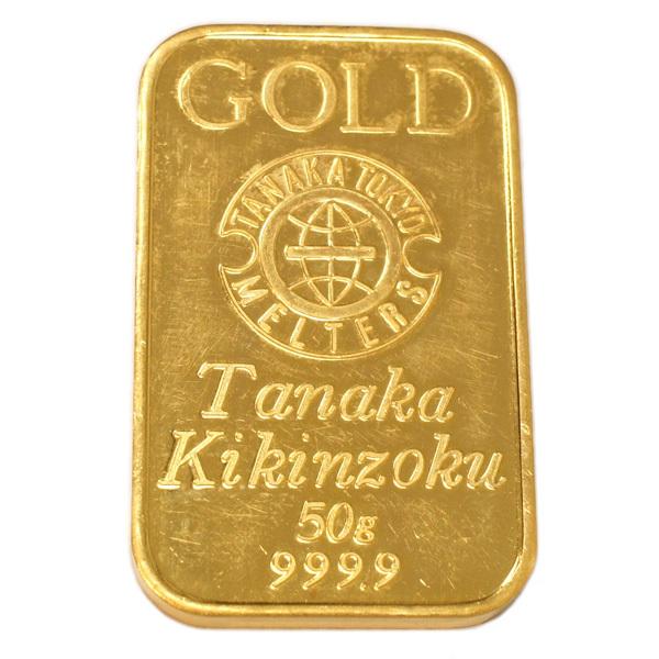 純金 インゴット 24金 50g 田中貴金属 流通品 K24 延べ棒 純金 インゴット 24金 50g 田中貴金属 流通品 K24 延べ棒
