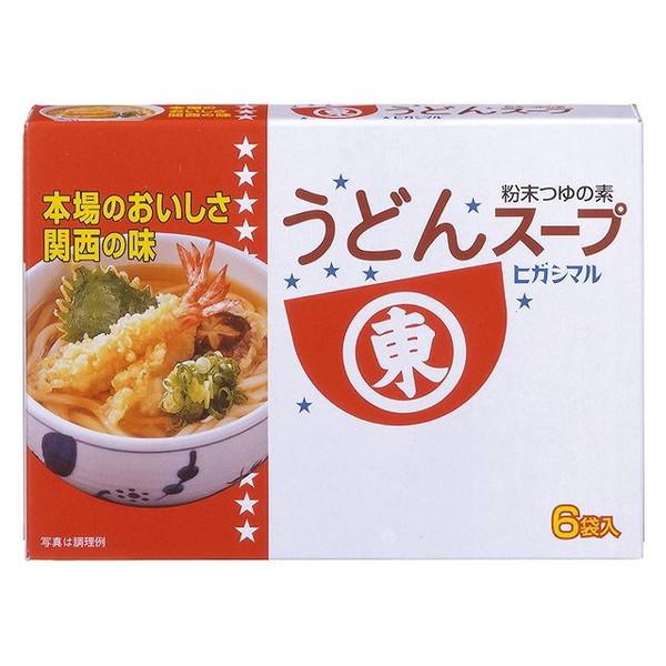 ヒガシマル ヒガシマル醤油 うどんスープ 8g×6袋 ×10 メーカー直送