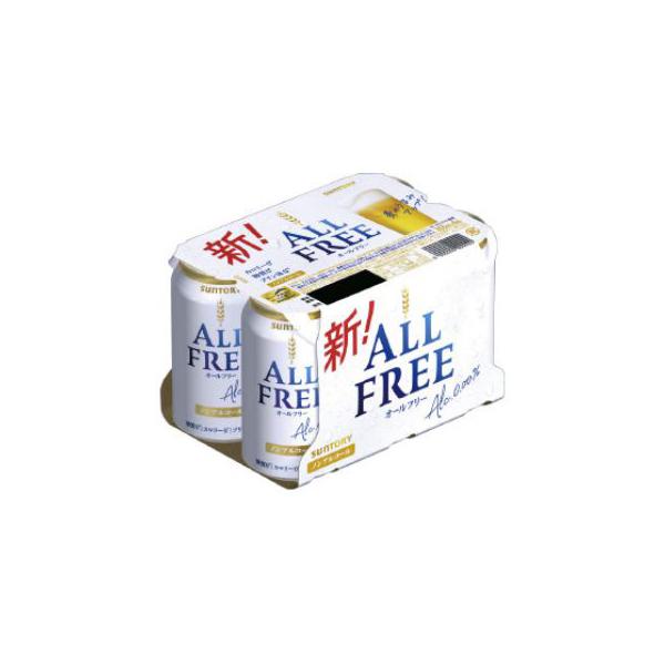 サントリー オールフリー 350ml×6缶✖️12 SUNTORY（サントリー） オールフリー 6缶 350×6 ×4 メーカー直送