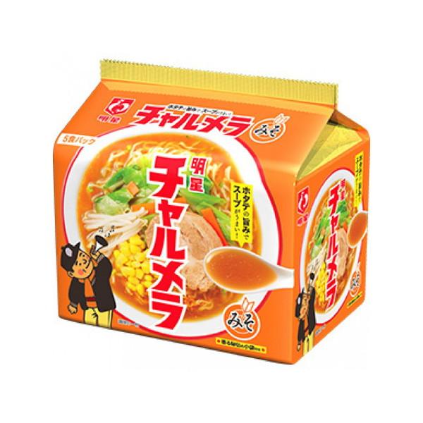 チャルメラ 明星食品 チャルメラ みそラーメン 5食パック ×6 メーカー直送