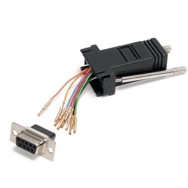 StarTech GC98FF DB9 - RJ45ϊA_v^ DB-9 / D-Sub 9s X - RJ-45 X D-Sub 9sRJ45ɕϊ [J[