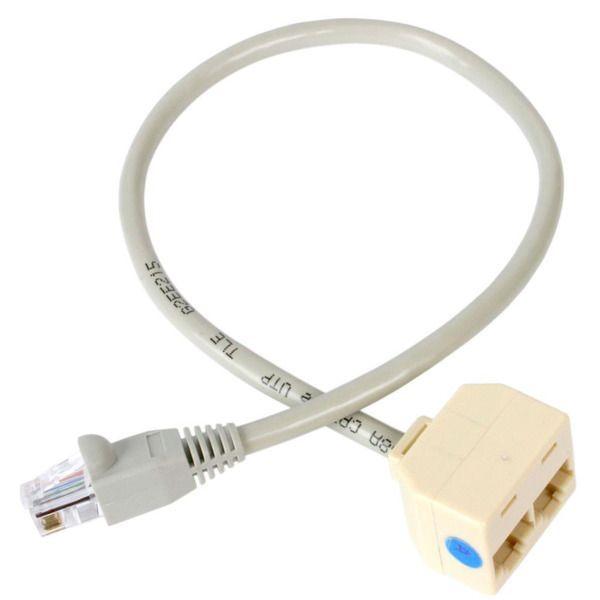 StarTech RJ45SPLITTER RJ45���W�����[����X�v���b�^ 1x RJ45 �I�X - 2x RJ45 ���X ���[�J�[����