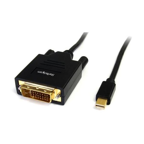 StarTech MDP2DVIMM6 ubN Mini Displayport - DVIϊP[u(1.8m) [J[