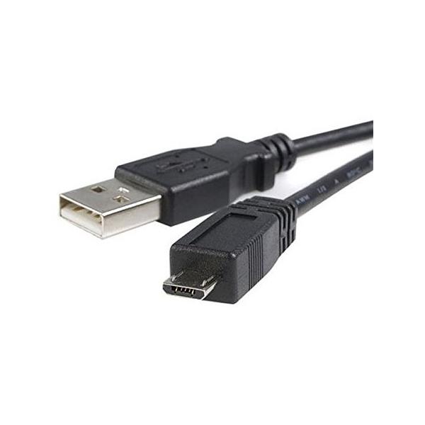 StarTech UUSBHAUB1M Micro USB 2.0 ϊP[uA_v^(USB A-USB }CN-BE1m) [J[