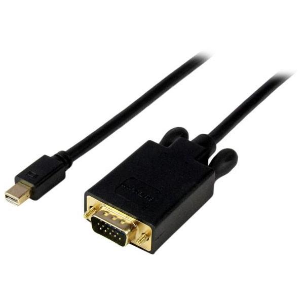 StarTech MDP2VGAMM3B ubN Mini DisplayPort - VGAϊA_v^(90cm) [J[