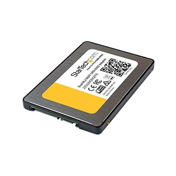 StarTech 25S22M2NGFFR fAM.2(NGFF)SSD - SATA ϊA_v^[P[X