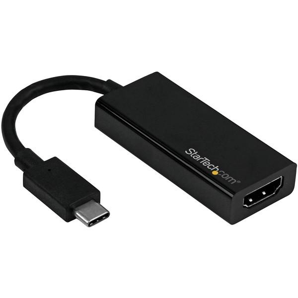 StarTech CDP2HD4K60 USB-C - HDMI ϊA_v^ [J[