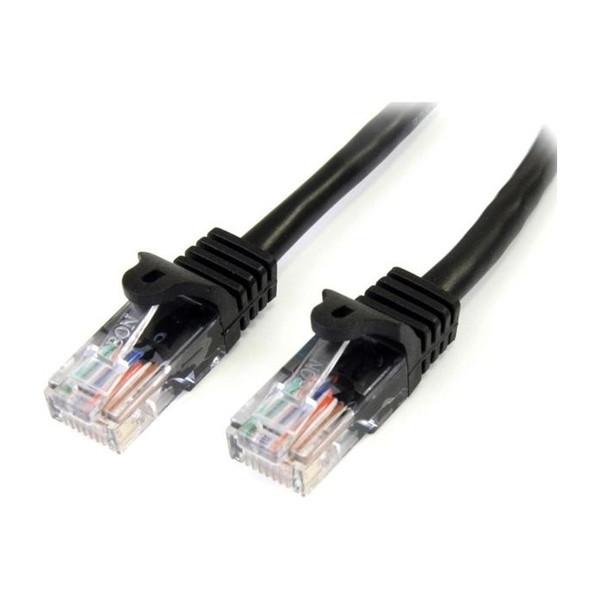 StarTech 45PAT10MBK ubN JeS5e LANP[u 10m c܂h~RJ45RlN^
