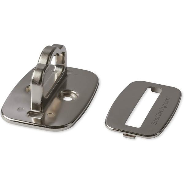 StarTech LTANCHORL �V���o�[ �m�[�g�p�\�R������h�~�A���J�[�|�C���g �T�C�Y(��)�Z�L�����e�B���C���[���b�N���Œ� �X�`�[����