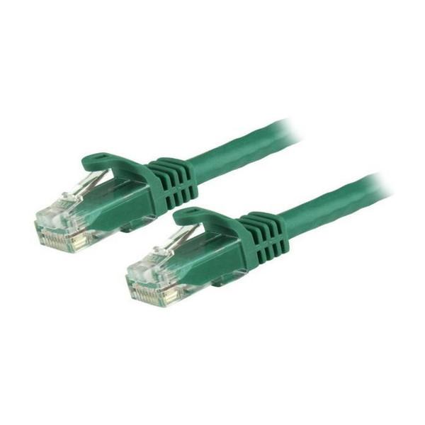 StarTech N6PATC150CMGN �O���[�� �J�e�S��6 LAN�P�[�u�� 1.5m �c���܂�h�~RJ45�R�l�N�^