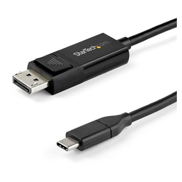 StarTech CDP2DP142MBD USB Type-C-DisplayPort 1.4 ϊP[u 2m