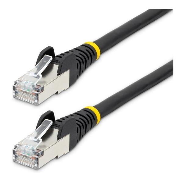 StarTech NLBK-150-CAT6A-PATCH ブラック カテゴリー6A LANケーブル (1.5m)