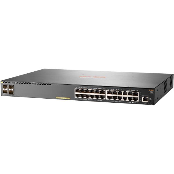 日本HP HP JL255A#ACF HPE Aruba 2930F 24G PoE+ 4SFP+ Switch