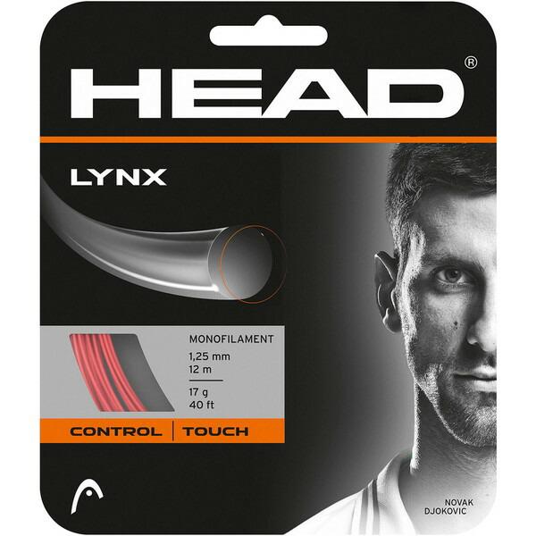 HEAD (ヘッド) 硬式テニス用 ガット LYNX レッド 1.25mm 281784 RD