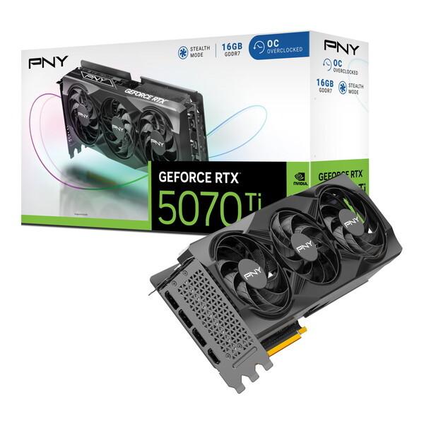 PNY VCG5070T16TFXPB1-O ブラック GeFORCE RTX 5070 Ti 16GB