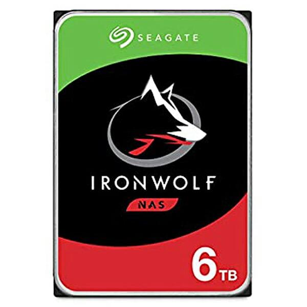 Seagate（シーゲイト） Seagate ST6000VN006 IronWolf NAS用 3.5インチ