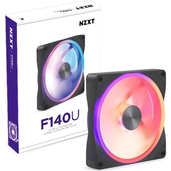 NZXT NZXT RF-E14US-BA ブラック F140U Ultra RGB Fan Black PCケース