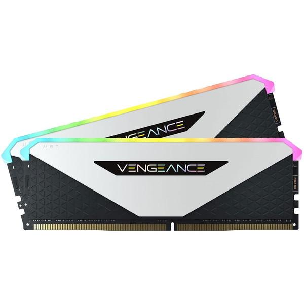 Corsair CMN16GX4M2Z3200C16W zCg VENGEANCE RGB RT Lbg 16GB(8GB×2) DDR4 DRAM 3200MHz C16