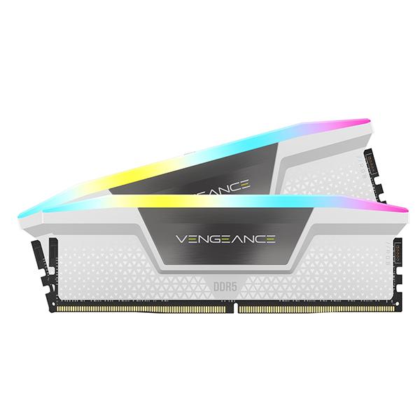 CORSAIR Corsair CMH32GX5M2E6000Z36W ホワイト VENGEANCE RGB