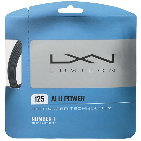 LUXILON（ルキシロン） 硬式テニス用 ガット ALU POWER 125 SILVER 