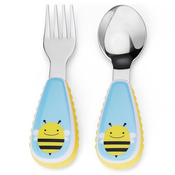 Skip Hop Zootensils Fork & Spoon, Bee