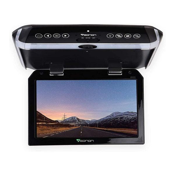 Eonon L0122 メタルグレー フリップダウンモニター 10.1インチ IR 