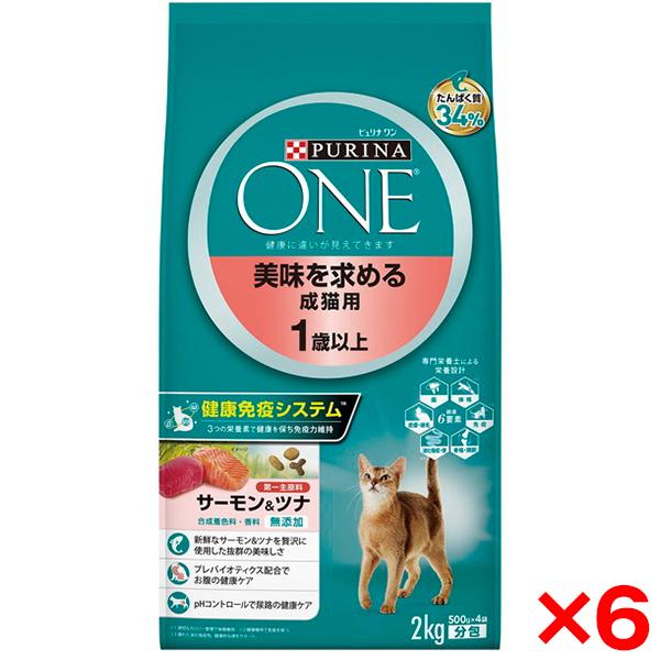 Nestle（ネスレ） 6個セット ピュリナワンキャット 美味を求める成猫用