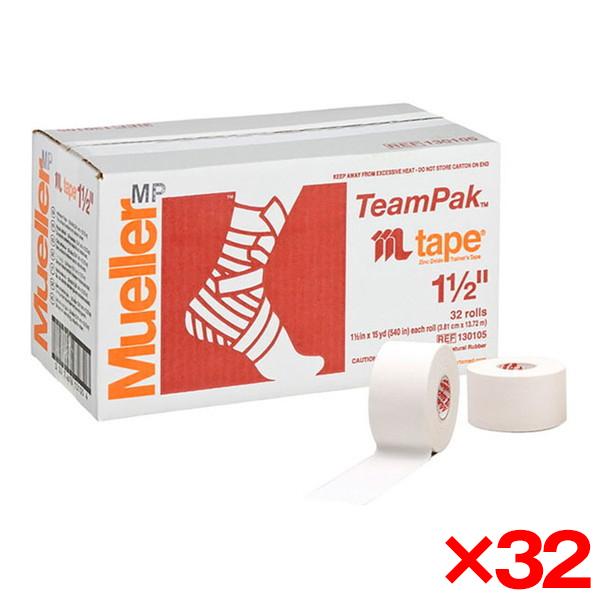 【32個セット】MUELLER ミューラー ホワイトプロテープ 38mm 130105MJ MUELLER（ミューラー） 32個セット ホワイトプロテープ 38mm 130105MJ