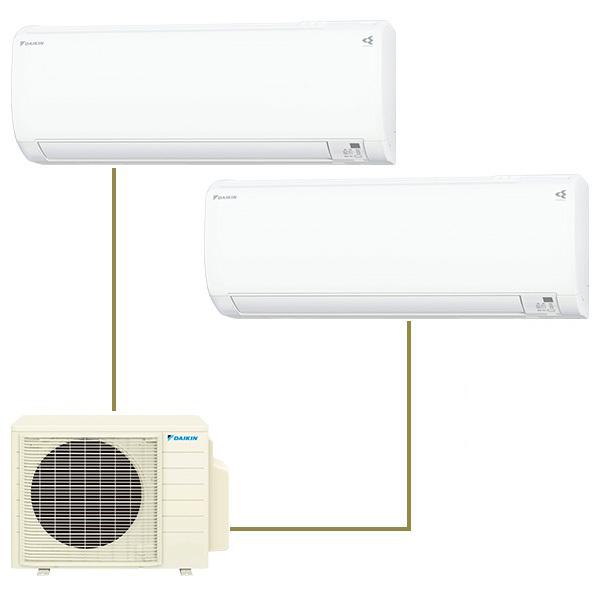ダイキン エアコン 2台セット 6畳 + 12畳 冷暖房 DAIKIN C22RTV ダイキン エアコン 2台セット 6畳 + 12畳 冷暖房 DAIKIN C22RTV