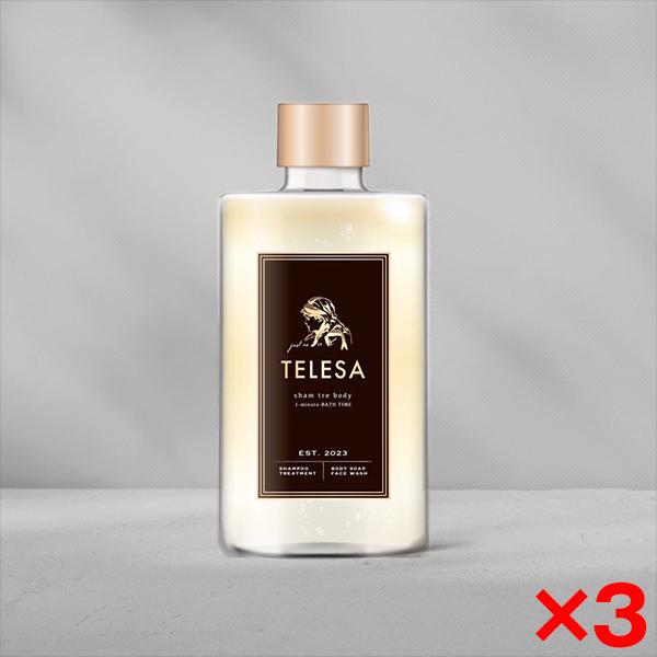 3個セット TELESA シャントリボディ 100ml Sham Tre Body : XPRICE