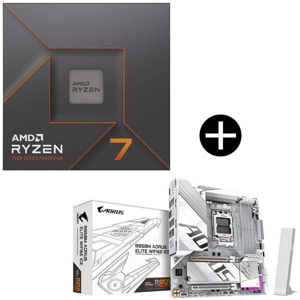国内正規品 AMD Ryzen7 7700X W/O Cooler CPU + GIGABYTE B850M 国内正規品 AMD Ryzen7 7700X W/O Cooler CPU + GIGABYTE B850M