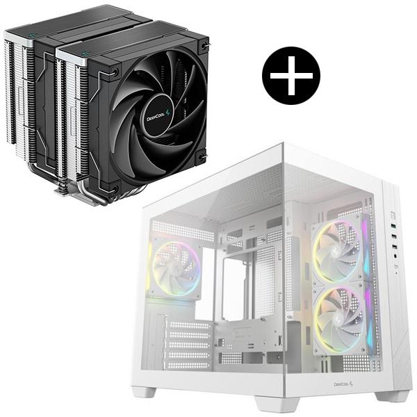 DEEPCOOL R-AK620-BKNNMT-G ブラック サイドフロー型CPUクーラー +