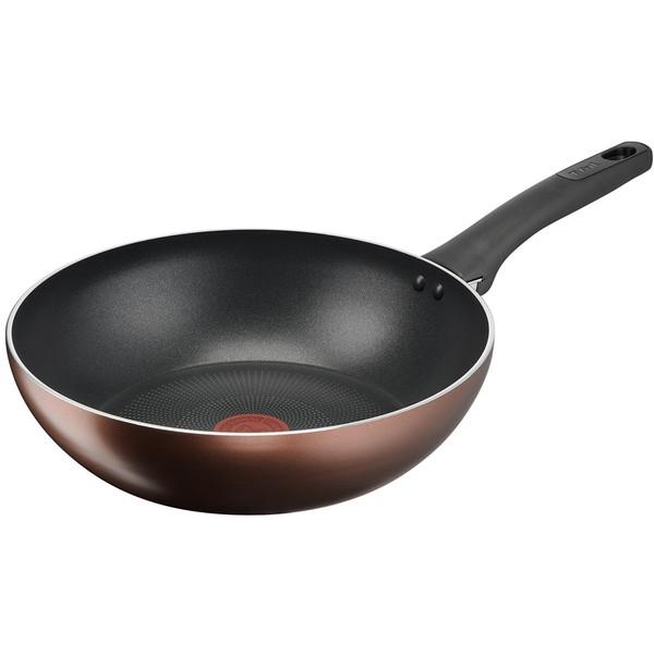 他サイト： T-fal G17219 IHチタン・エクセレンス モカ ウォックパン 28cmの商品画像