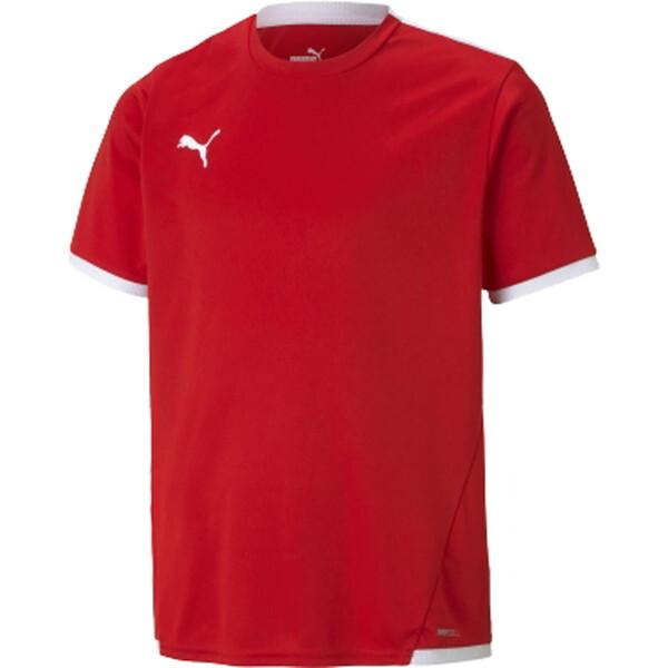 PUMA サッカーシャツ TACHIBANADA 130 PUMA（プーマ） サッカーシャツ TEAMLIGA ゲームシャツ JR レッド