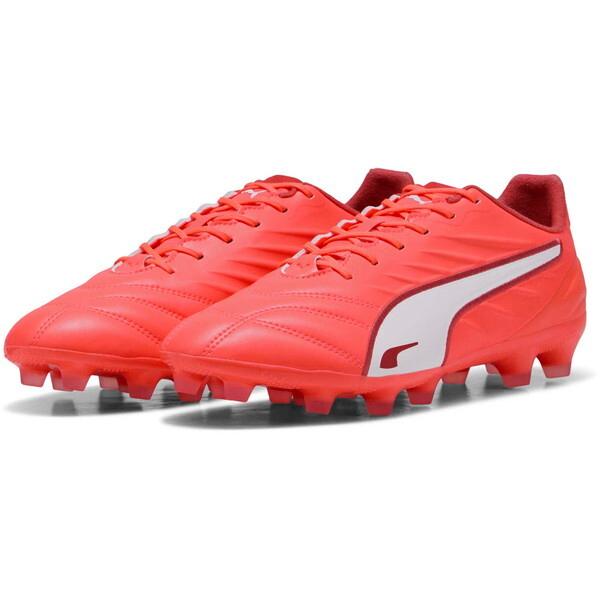 PUMA プーマ サッカースパイク キング プロ HG/AG レッド 26 cm PUMA プーマ サッカースパイク キング プロ HG/AG レッド 26 cm