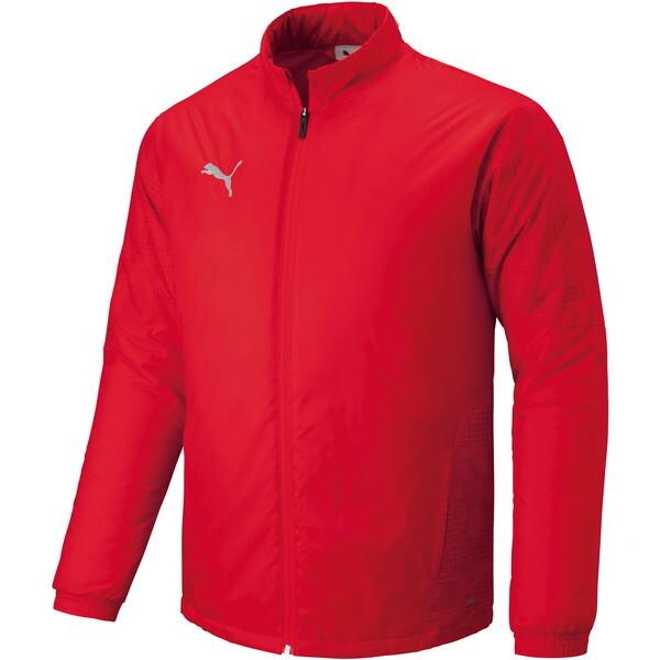 PUMA プーマ スポーツウエア TEAMCUP パテッド ウーブン JKT レッド XL 660402 01 PUMA（プーマ） スポーツウエア TEAMCUP パテッド ウーブン JKT レッド