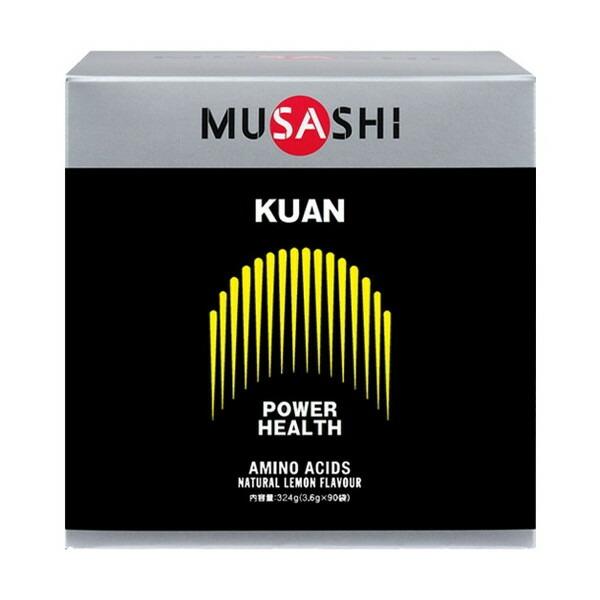 他サイト： MUSASHI アミノ酸 サプリ サプリメント KUAN クアン  スポーツ マラソン 陸上 野球 サッカー バスケ バレー ゴルフ テニス 筋トレ  パワーアップ 筋肥大 90本の商品画像