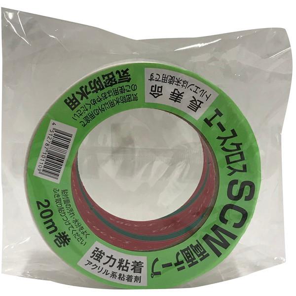 光洋化学 エースクロスSCW 両面気密防水テープ 50mm×20m クリア