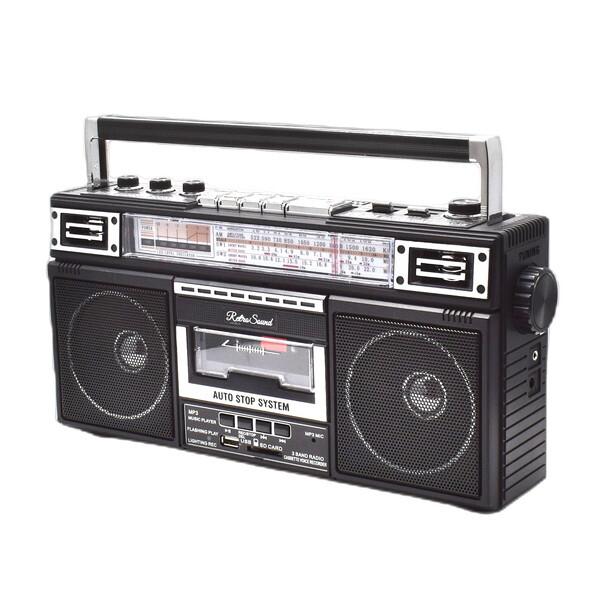 クマザキエイム RTR S66 SD/USBラジオカセットレコーダー