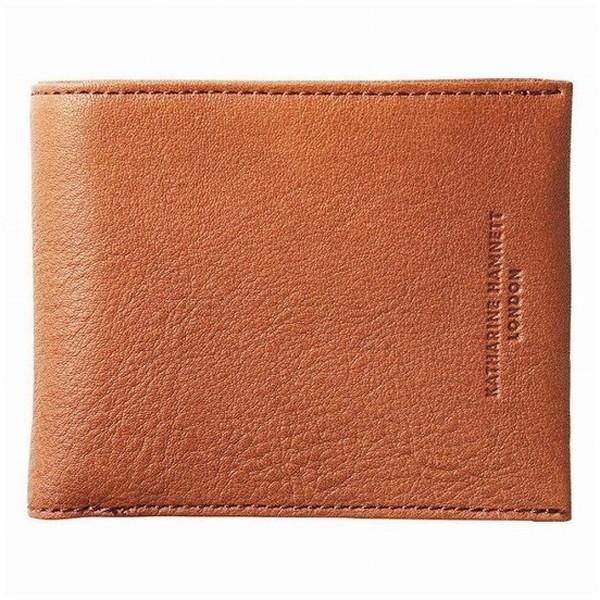 マルセル中ベラ札入れ キャサリン ハムネット ロンドン 財布 K52015-23(代引不可)【送料無料】 キャサリン ハムネット ロンドン マルセル中ベラ札入れ キャメル
