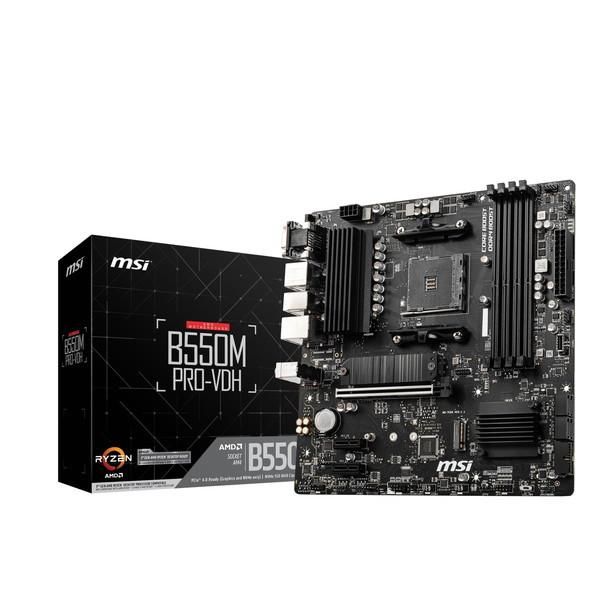 PRO B550M-P GEN3 マザーボードcpu付きジャンク Amazon | MSI PRO B550M-P GEN3 マザーボード、Micro-ATX、AM4 - AMD