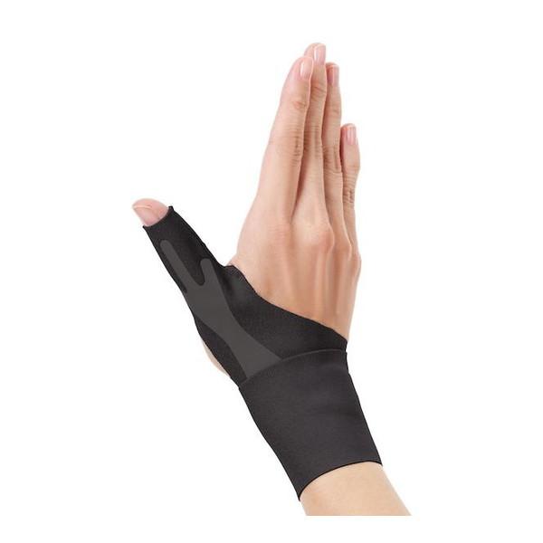 他サイト： アルファックス お医者さんの手首サポーター Fit(フィット) ブラック 右手用 Sサイズ 434740の商品画像