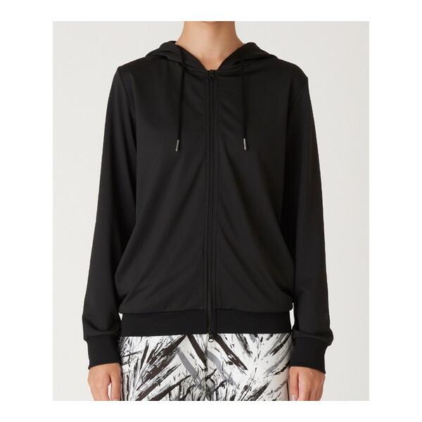 リアルストーン パーカー RS-C522JK-B-M ブラック Mサイズ 身丈63.5 トレーニングウェア レディース 上 長袖 スポーツ アウトドア 冬 消臭 吸水 速乾 Real Stone（リアルストーン） パーカー RS-C522JK-B-M ブラック M