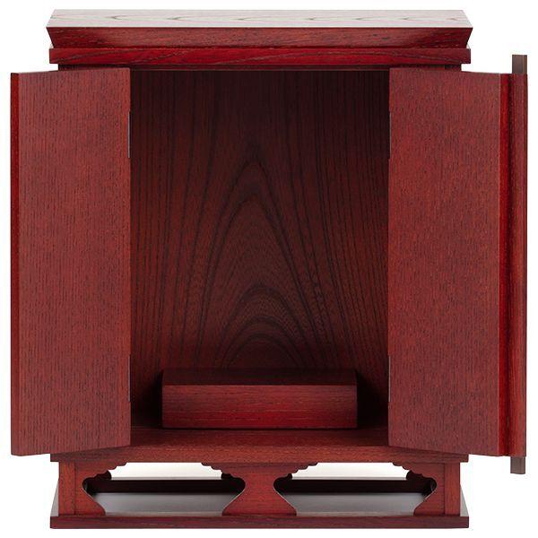 本日渡し可 仏壇 木製 中古品 高級 アンティーク 赤系