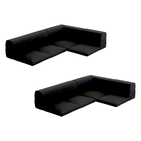 ホームテイスト SH-07-LTNSET カバーリングコーナーローソファ