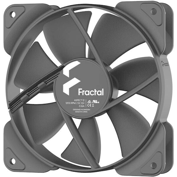 Fractal Design FD-F-AS1-1203 ubN Aspect 12 PWM Black PWMP[Xt@