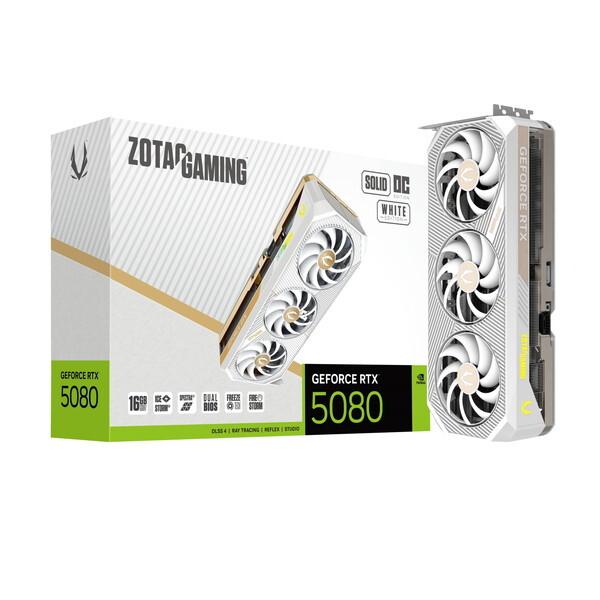 ZOTAC RTX5080SOLIDOCW16G/ZT-B50800Q-10P ホワイト ZOTAC RTX5080SOLIDOCW16G/ZT-B50800Q-10P ホワイト